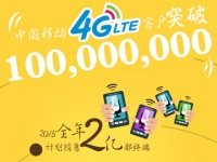 中移動4G用戶破億，70萬釘子戶無法升4G