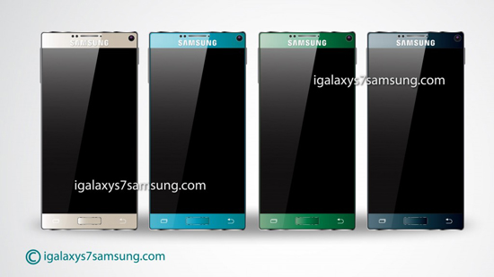 無邊框設計！三星Galaxy S7概念機曝光