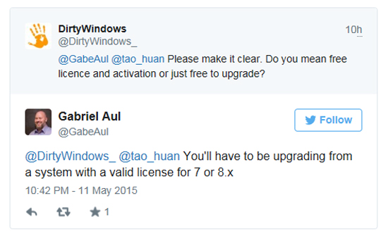 悲??！用盜版的休想免費(fèi)升Windows 10