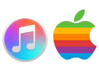 玩復(fù)古？iTunes新圖標(biāo)與蘋(píng)果經(jīng)典Logo呼應(yīng)