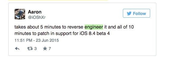 各位果粉不要急，iOS 8.4也能輕松越獄