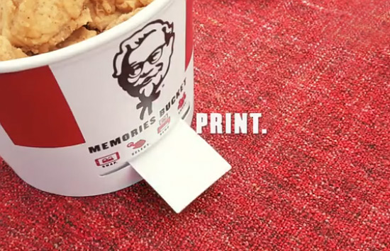 能打印照片!肯德基將推智能全家桶