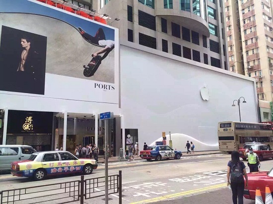 香港第４家蘋果店開業！庫克發推答謝果粉支持
