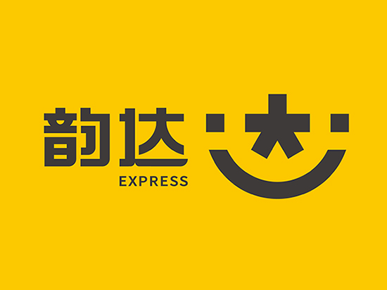 萌黃色好醒目，韻達速遞發布新Logo