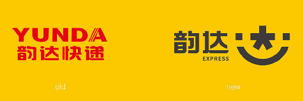 萌黃色好醒目，韻達速遞發布新Logo