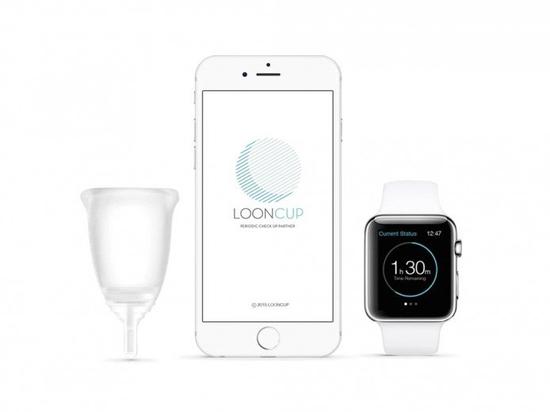 Looncup智能月經杯,關注女性生理期健康