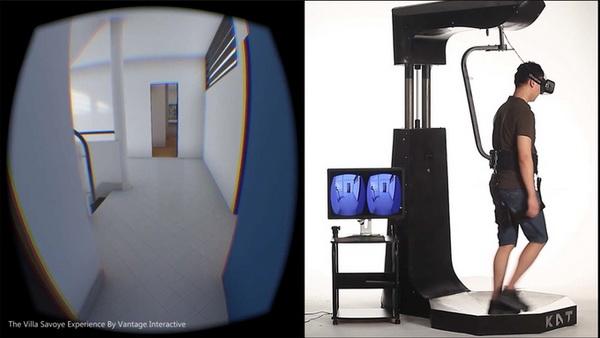 VR頭盔玩游戲不夠爽？加個虛擬現實跑步機試試
