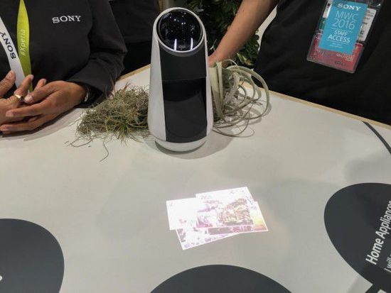 跟風亞馬遜Echo,索尼也發布了一款機器人助理
