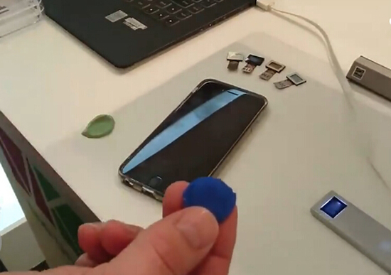 好嚇人!這坨泥竟可復制指紋解鎖iPhone