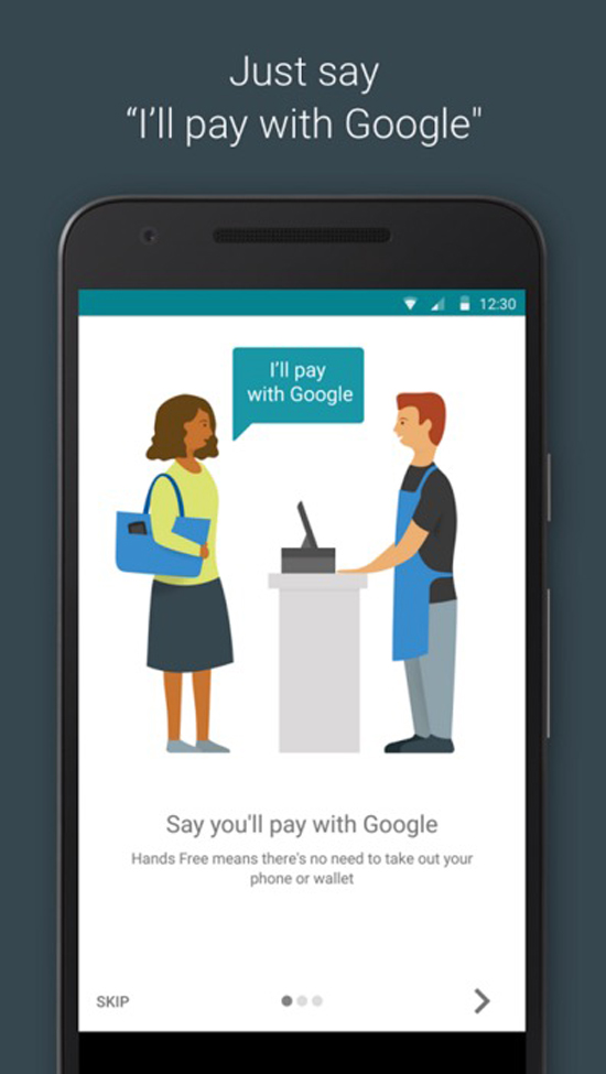 火拼Apple Pay,谷歌推出刷臉支付Hands Free
