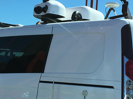 街頭驚現神秘面包車：幫助Apple Car收集數據