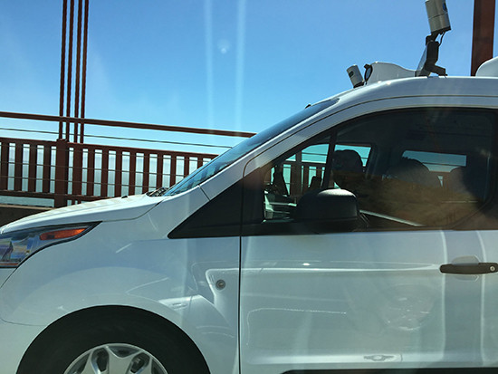 街頭驚現神秘面包車：幫助Apple Car收集數據