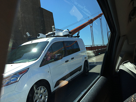 街頭驚現神秘面包車：幫助Apple Car收集數據