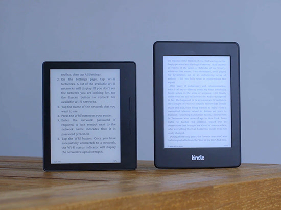 越貴越好?Kindle Oasis對比Paperwhite