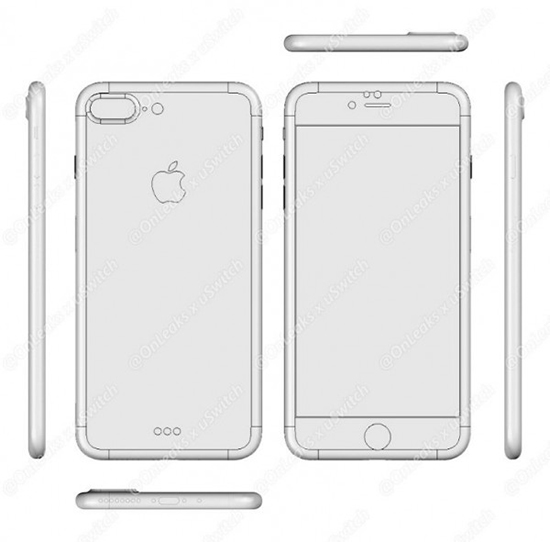 iPhone 7設(shè)計圖泄露：耳機接口真的沒了！