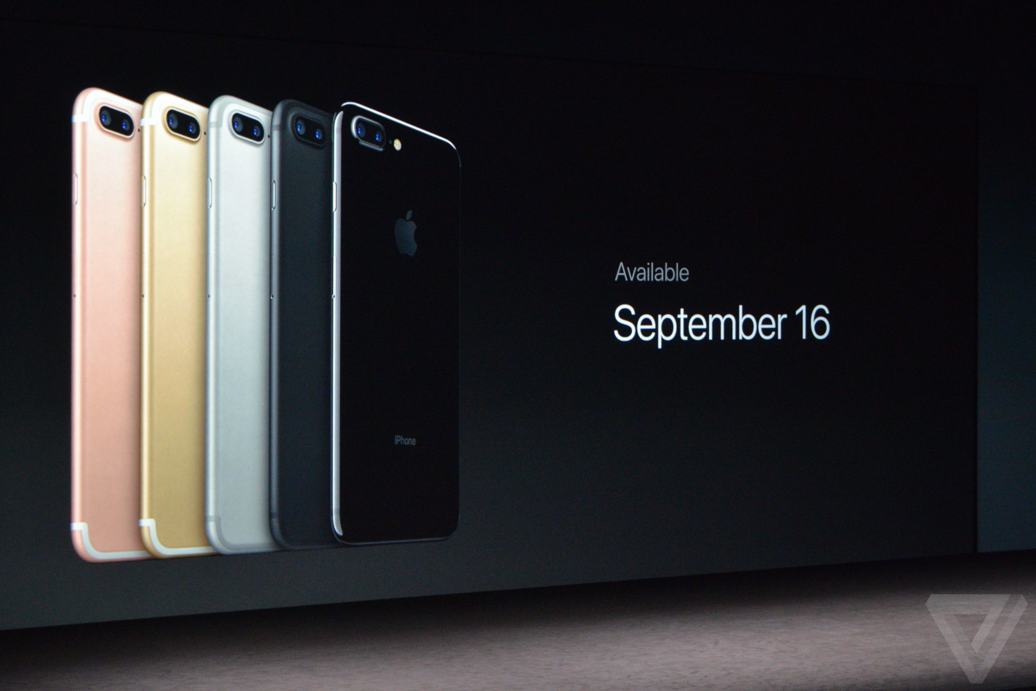 蘋果秋季發布會:除了iPhone 7還有表 就是有點“黑”
