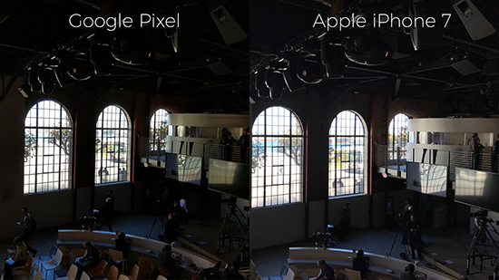 差距在哪？iPhone 7 谷歌Piexl拍照對比