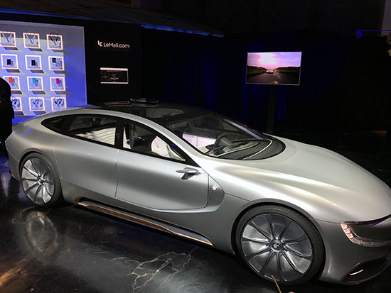 可變顏色！樂視超級汽車LeSEE Pro多圖欣賞