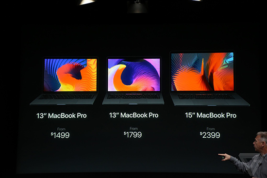 蘋(píng)果發(fā)布新Macbook Pro  國(guó)行售價(jià)11488元起