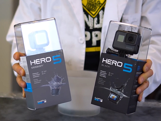 GoPro Hero 5超低溫測試:零下196度還能錄影