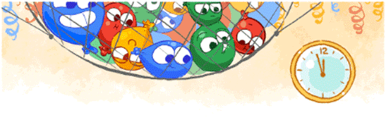 新年快樂(lè)！Google Doodle又有什么新玩法呢？