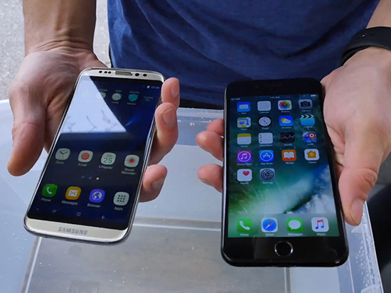 高仿三星Galaxy S8懟山寨iPhone 7 Plus:結(jié)果S8贏了
