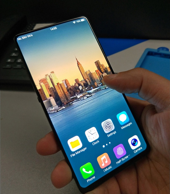 官方揭曉vivo APEX全面屏概念機:你想要的功能都有