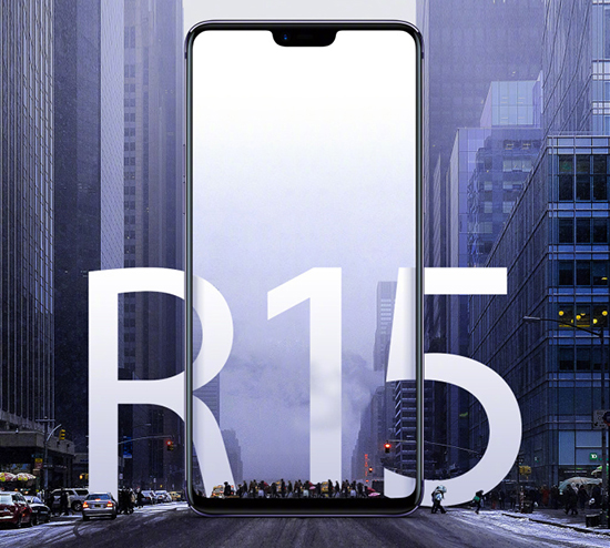齊劉海亮眼! OPPO R15:屏占比90%,19:9超視野全面屏