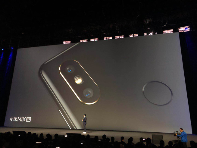 加量不加價!小米MIX 2S發布,相機媲美iPhone X