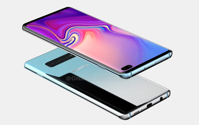 三星Galaxy S10+更多信息解鎖:前置開孔雙攝 顏值有所下降