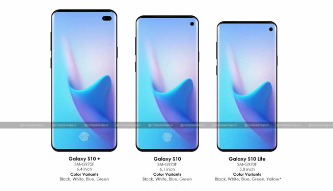 三星Galaxy S10售價曝光:4800元起售 5G頂配破萬對標蘋果