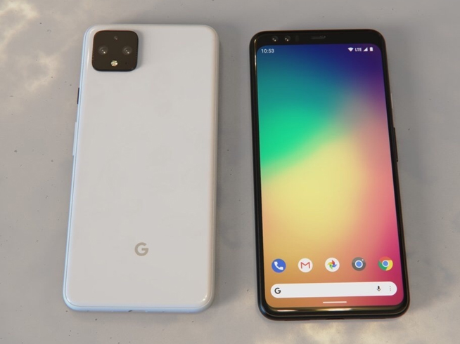 谷歌Pixel 4XL真機曝光：新iPhone也長這樣 你覺得OK嗎？