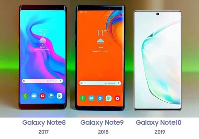 三星Galaxy Note10完整配置曝光:這次充電效率不再拖后腿