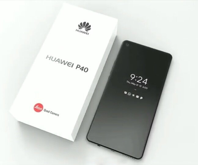 環(huán)幕屏+挖孔前置雙攝 華為P40 Pro真機諜照提前曝光？