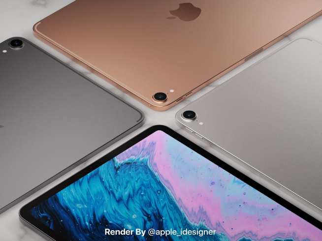 蘋果新款iPad Air曝光:全面屏設計+側邊指紋 等等黨又贏了