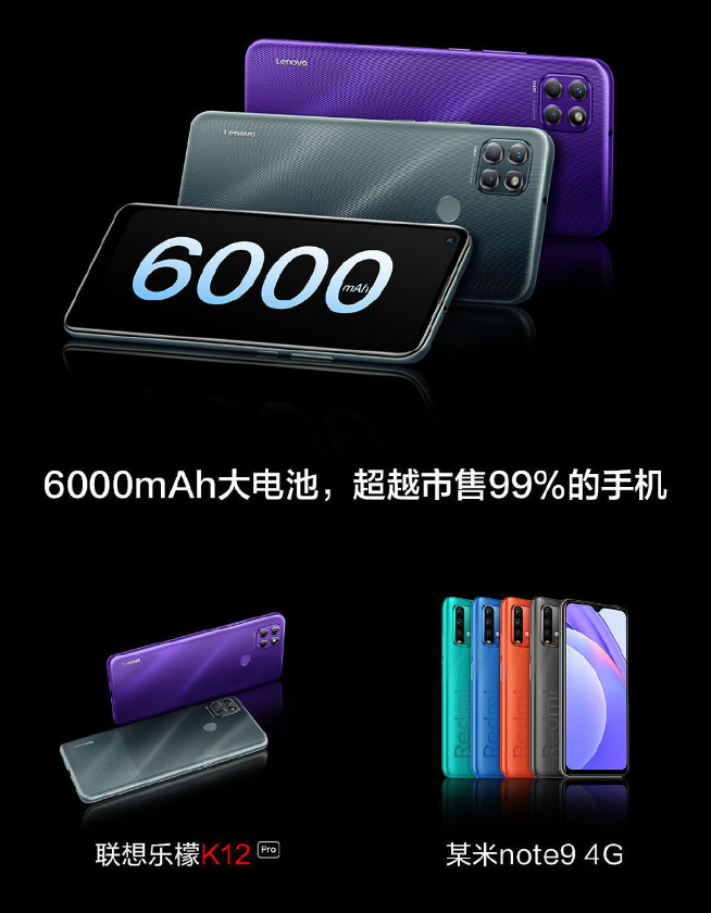 聯想樂檬K12/K12 Pro回歸:實力對標Redmi?售價699元起