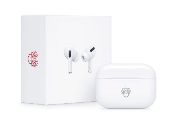 寓意新年牛上加牛接地氣!蘋果推出AirPods Pro牛年限量款