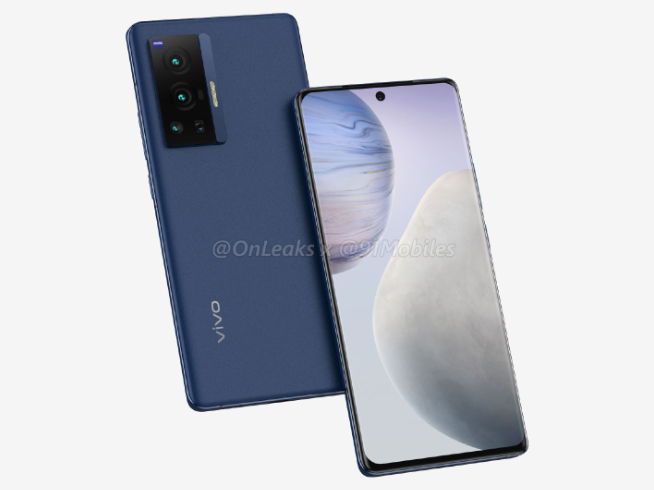 vivo X70 Pro最新渲染圖曝光：標配頂級屏幕！云階四攝蔡司全鍍膜
