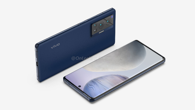 vivo X70 Pro最新渲染圖曝光：標配頂級屏幕！云階四攝蔡司全鍍膜