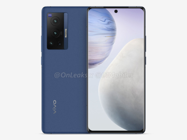 vivo X70 Pro最新渲染圖曝光：標配頂級屏幕！云階四攝蔡司全鍍膜