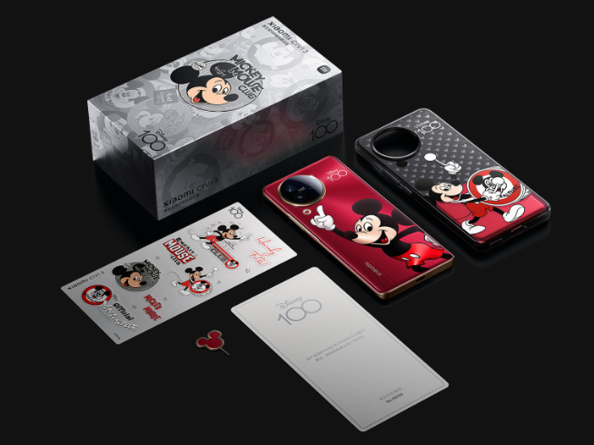 小米Civi 3迪士尼100周年限定版發(fā)布：差價(jià)200！99塊保護(hù)殼更香