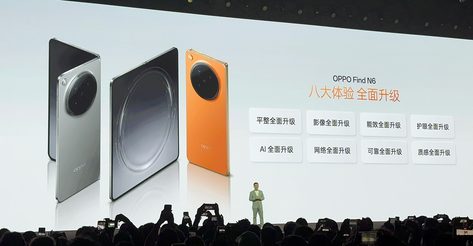 OPPO Find N6發(fā)布：T0級折痕，2億哈蘇影像